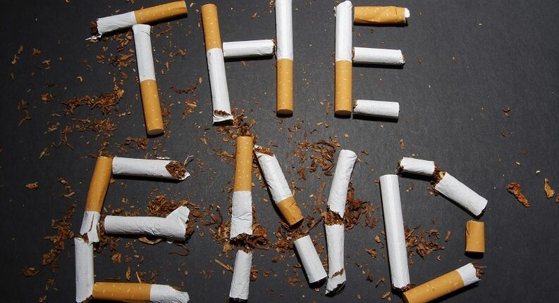 sigarette rotte e conseguenze della cessazione del fumo